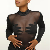 Sexy Hand Print Dress